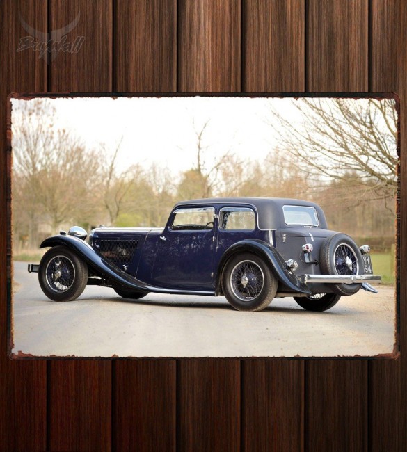 Металлическая табличка SS 1 Coupe Металлическая табличка SS 1 Coupe